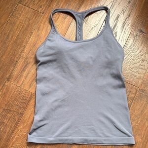 Athleta Women's Gray Racerback Tank Top